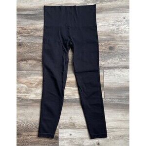 Spanx by Sara Blakely Women's Pull On Leggings Large Black Stretch